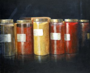 Pots de pigment